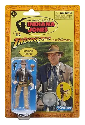 Buy Indiana Jones Retro Collection Last Crusade 3.75  Kenner MOC Action Figure • 23.50£
