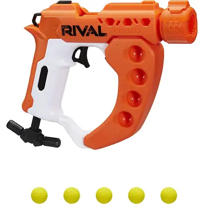 Buy Nerf Rival Curve Shot Flex XXI-100 Blaster 5 Rival Rounds New Kids Action Toy • 18.95£
