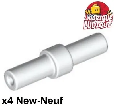 Buy LEGO 4x Bar 2L Stick Bar Stick Rod Stop Ring White/White 78258 NEW • 1.58£