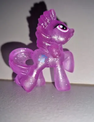 Buy My Little Pony Translucent Glitter Blind Bag Mini Figure Seaswirl Sea Swirl MLP • 3£