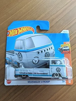 Buy Hot Wheels Volkswagen T2 Pickup Grey - 42/250 Short Card  • 7.99£