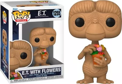 Buy E.T. The Extra-Terrestrial With Flowers Pop! Funko Movies Vinyl Figure #1255 • 14.31£