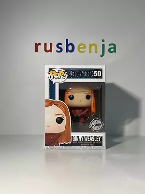 Buy Funko Pop! Movies Harry Potter - Ginny Weasley With Broom Exclusive #50 • 17.99£