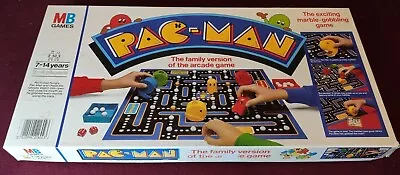 Buy Vintage 1982 Pac-Man Board Game Spares - Balls, Box, Board & More - MB Games • 4£