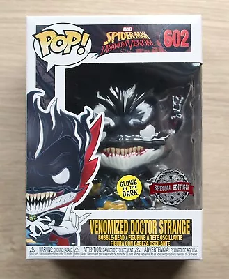 Buy Funko Pop Marvel Venom Venomized Doctor Strange GITD + Free Protector • 23.99£