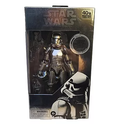 Buy Star Wars ESB 40Th Anniversary Carbonized Stormtrooper 6  Black Series Figure • 19.95£