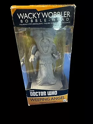Buy Doctor Who Weeping Angel 6  Wacky Wobbler Vinyl Figure Bobble-head Funko • 16.99£