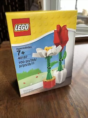 Buy Lego Seasonal 40187 - Flower Display - Brand New Sealed Set BNIB Botanicals Rose • 14.99£
