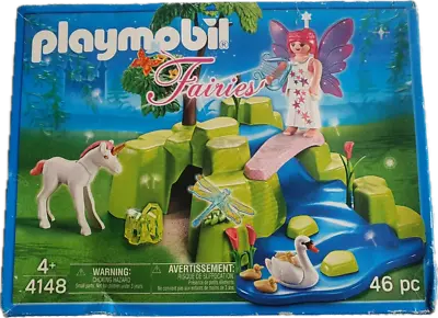Buy Playmobil 4148 Fairies Unicorn - Swan Figure Spare Part Only • 5.99£