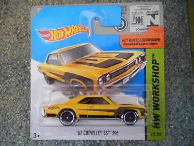 Buy Hot Wheels 2014 #232/250 1967 Chevy CHEVELLE SS 396 Yellow • 3.49£