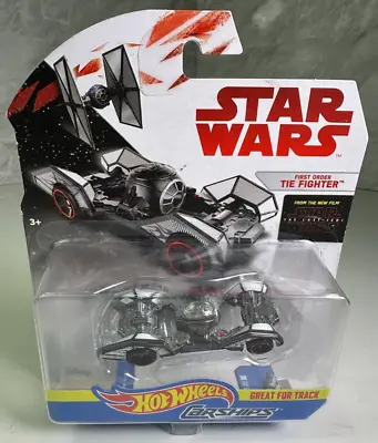 Buy Hot Wheels Carships First Order Tie Fighter Star Wars Great For Track New Sealed • 6.99£