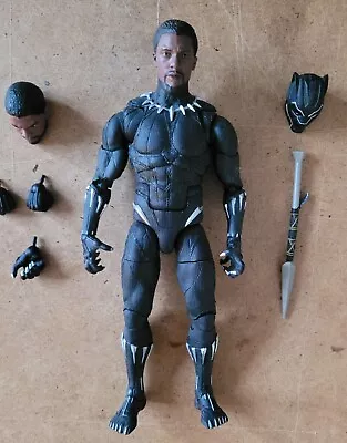Buy Black Panther 1:6 12  Figure Marvel Legends + Bonus Headsculpt *Not Hot Toys • 30£