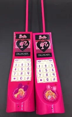 Buy Barbie Calling Ken Pink Walkie-Talkies Untested MISSING STANDS IMC Toys Mattel • 17.99£