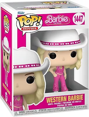 Buy Funko Pop! Movies Barbie The Movie Western Barbie #1447 New In Box • 12.99£