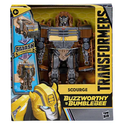 Buy Transformers Toys Rise Of The Beasts Smash Changer Scourge 9  Action Figure • 32.99£