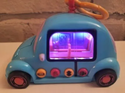 Buy PIXEL CHIX Toy BLUE & PINK ROAD TRIPPIN CAR Keyring Electronic WORKING Mattel • 9.95£