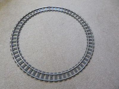 Buy Lego 9v METAL Rail Train Tracks 16 Curve Sections 2867 Complete Circle VGC • 18.99£