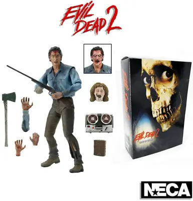 Buy NECA Evil Dead 2  Dead By Dawn  7  Ash Collectible Action Figure New In Box • 35.99£