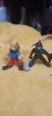 Buy Vintage Fisher Price Black Knight,adventure Castle 1994 & Little People Pirate. • 5.99£