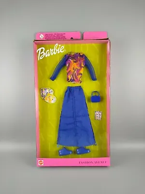 Buy Barbie Fashion Avenue Metro Styles Tokyo Beat Outfit Top/Long Skirt Mattel 2001 • 32.99£