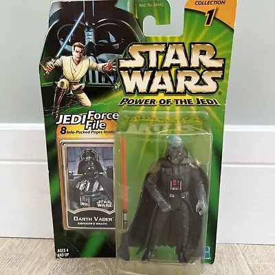 Buy Hasbro Star Wars Power Of The Jedi Darth Vader (Emperor's Wrath) Sealed New Rare • 9.99£