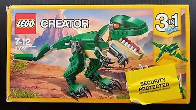 Buy LEGO Creator Mighty Dinosaurs 31058 & 3 Instruction Books In Original Box. Used  • 3£