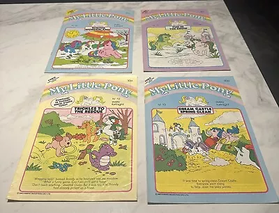 Buy Vintage My Little Pony MLP G1 Comic Bundle - Issue Numbers 10-13 • 4£