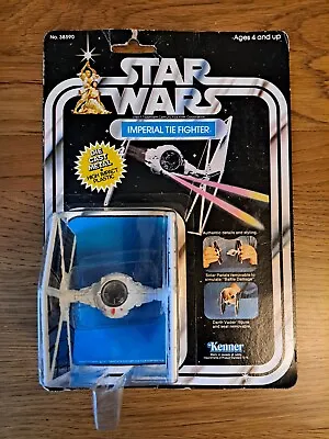 Buy Star Wars Vintage Die Cast Imperial Tie Fighter. Mint On Card Back. Sealed. 1979 • 299.99£