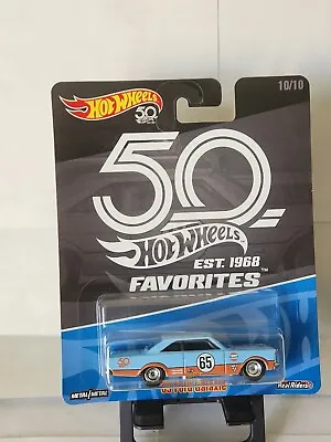 Buy 2018 Hot Wheels 50th Anniversary Favorites Gulf '65 Ford Galaxie Real Riders P50 • 11.32£