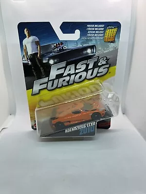 Buy Mattel Fast And Furious 1:55 Koenigsegg CCXR Orange • 80£
