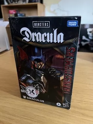 Buy Universal Monsters Dracula Transformers Draculus Action Figure Brand New In Box • 10.50£