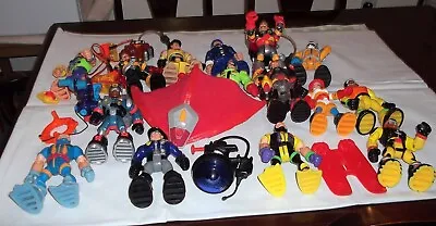 Buy 15  Fisher Price RESCUE HERO  FIGURES  & ACCESSORIES - EXCELLENT CONDITION • 45£