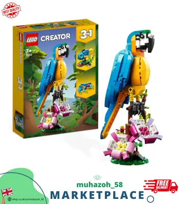 Buy LEGO Creator: 3 In 1 Exotic Parrot Set 31136 • 15.99£