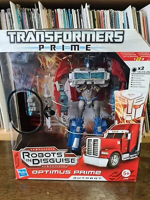 Buy Transformers Prime OPTIMUS PRIME MISB New Robots In Disguise Autobot Voyager G1 • 60£