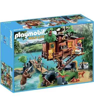 Buy Playmobil Forest Animals Wildlife Adventure Tree House Kid's Children's Toy 5557 • 50£