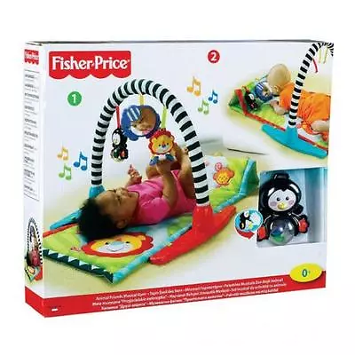 Buy Fisher Price L7347 Newborn Animal Friends Activity Gym New & Original Packaging! • 55.39£