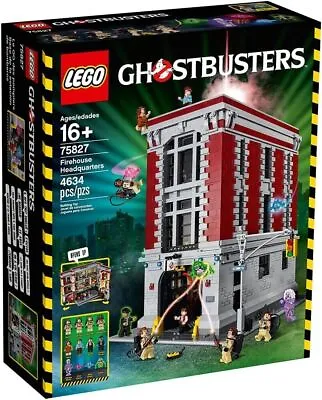 Buy NEW LEGO 75827 LEGO Ghostbusters Firehouse HQ 4634  Piece SEALED Shipping Free • 914.26£