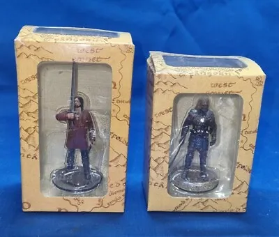 Buy Lord Of The Rings Collector  Aragorn & Mordor Orc Eaglemoss  Figures • 7.99£