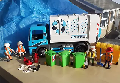 Buy Playmobil City Life Recycling Truck 70885 City Life No Box Excellent Conditiion • 23.99£