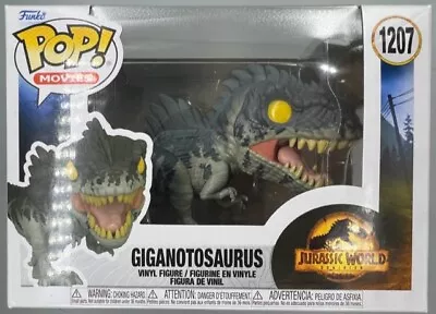 Buy #1207 Giganotosaurus - Jurassic World Dominion Funko POP • 14.39£