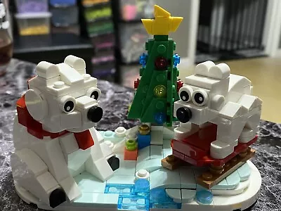 Buy Lego 40571 Wintertime Polar Bears Set Lovely Gift • 8£