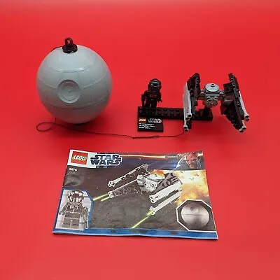 Buy Lego Star Wars 9676 TIE Interceptor And Death Star Complete With Instructions • 7.99£
