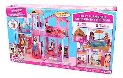 Buy Barbie - 3 Storey Townhouse (DLY32) - New & Original Packaging • 156.93£