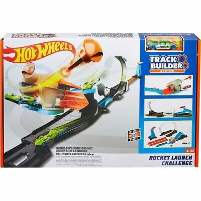 Buy Hot Wheels FLK60 Track Builder Rocket Challenge, Connectable Track Set • 24.99£