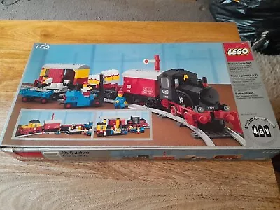 Buy Vintage LEGO 7722 Battery Powered Steam Cargo Train With Instructions And Box • 65£