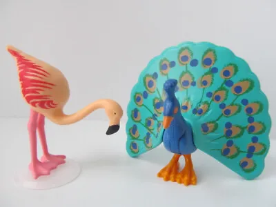 Buy Playmobil Peacock & Flamingo Birds NEW Extras For Zoo/African Wildlife Safari • 6.79£