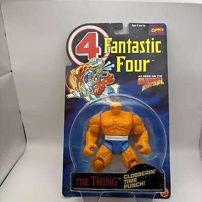 Buy Marvel Comics Toy Biz Fantastic Four The Thing • 35£