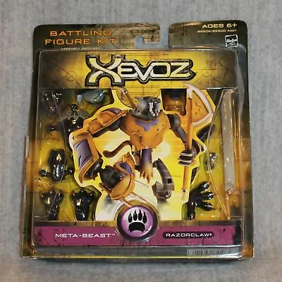 Buy HASBRO XEVOZ Meta-Beast Razorclaw Battling Figure Kit New Sealed Rare Stikfas • 72.02£