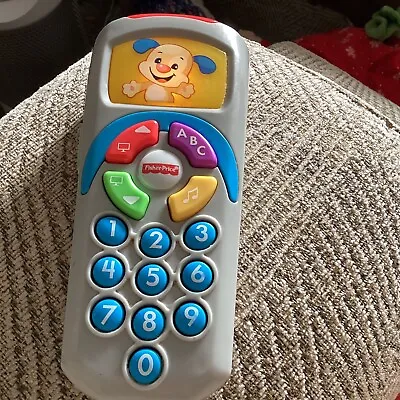 Buy Fisher Price Laugh And Learn TV Remote Control  ABC's English Version • 5.90£