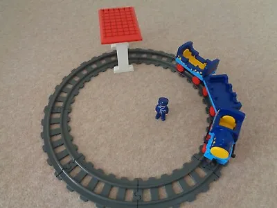 Buy Playmobil 123 Train Set Train With Track Train & Figure • 10.50£